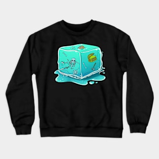 Cute Gelatinous Cube Crewneck Sweatshirt